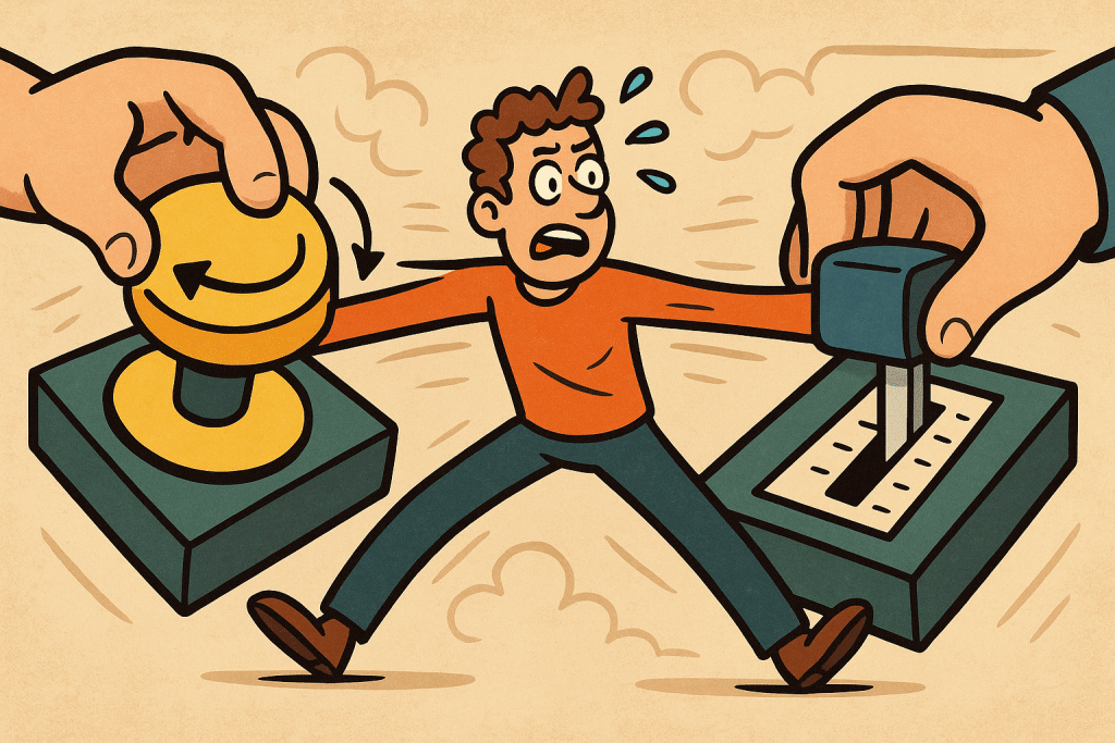 choosing inputs that create useful tension