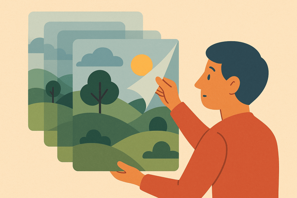 clarity arrives in layers