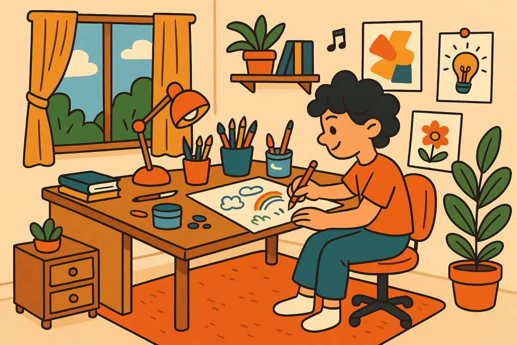 creative home space