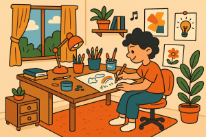 creative home space