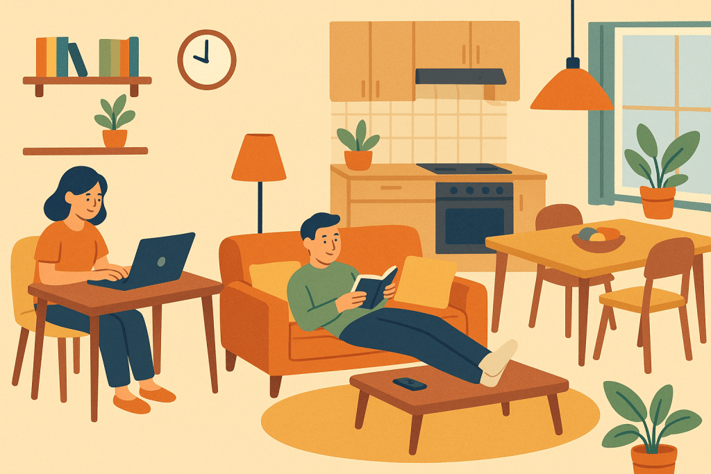 designing multi-purpose living areas