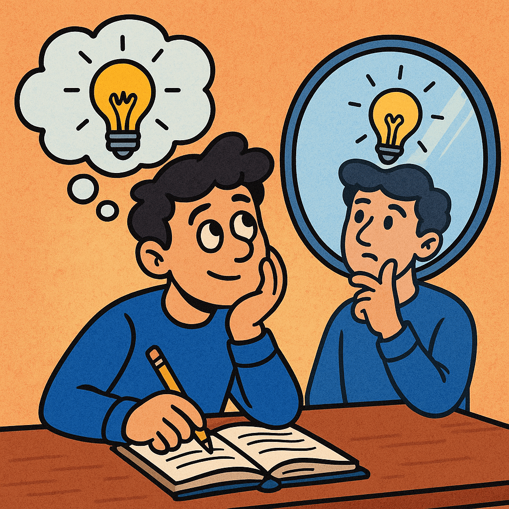 power of reflection in building better ideas