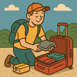 traveling light