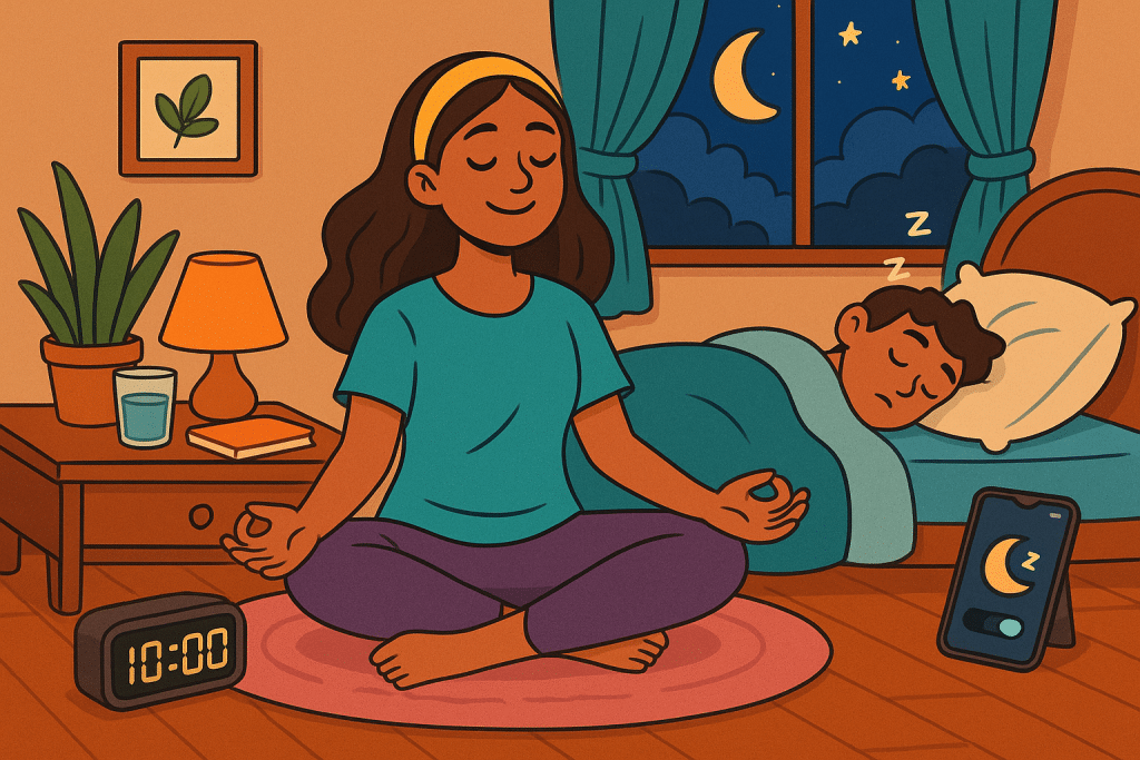 wellness routines that improve sleep