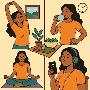 wellness practices that fit into daily life